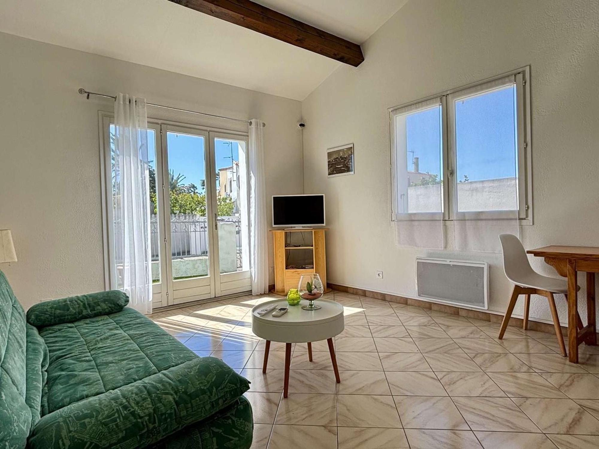Elegant T2 Avec Jardin, Secteur Calme, Proche Mer Et Commerces - Latour-Bas-Elne - Fr-1-225-650 Exterior photo